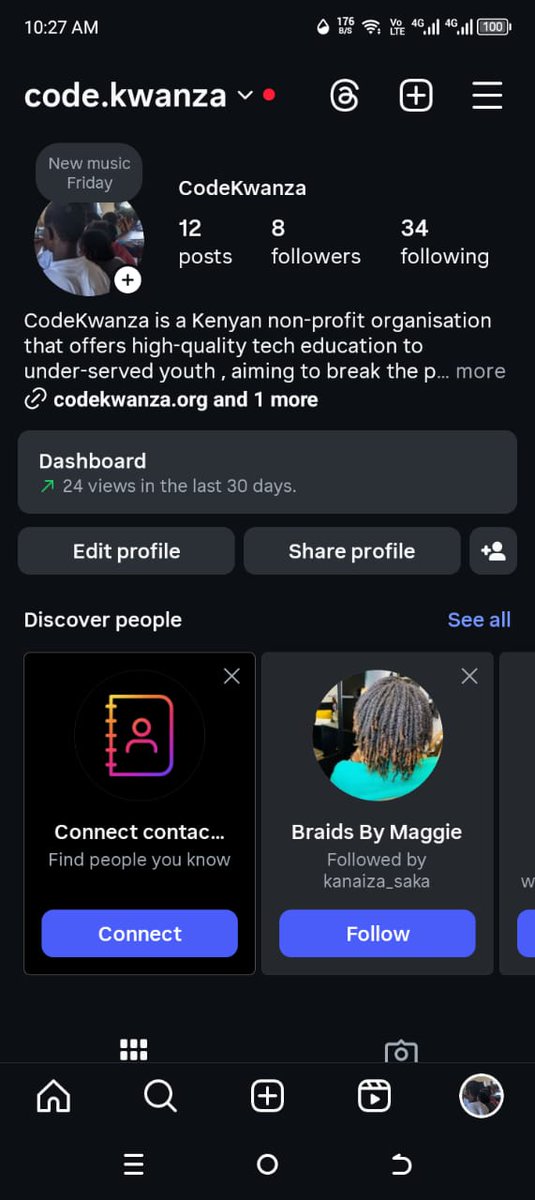 TOMOCHIEL's tweet photo. Do you want to learn coding but aren't sure where to start?  
CodeKwanza offers beginner coding lessons, project building, &amp; mentorship.  Join a developing technology community.  Stay up to date;
 WhatsApp https://t.co/noIcYyCNPg &amp; website https://t.co/o9p2UK1zhP
#JoinCodeKwanza https://t.co/DSks1ARL9O