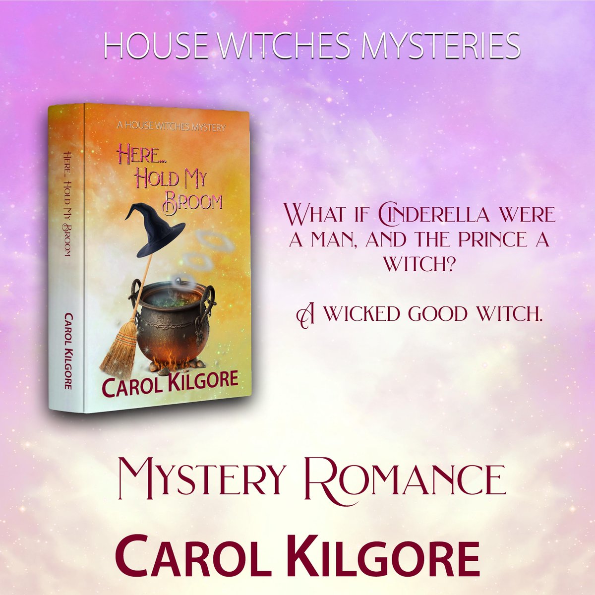 What if Cinderella were a man, and the prince a witch? A wicked good witch. #mystery #goodwitch
This series is just so light, an easy read and entertaining!!! You really should try this series/author!!!
amazon.com/Here-Broom-Hou…