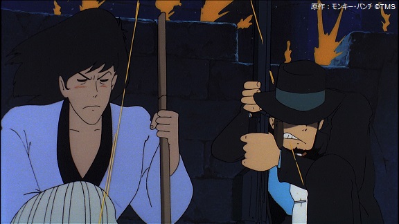 次元「次元さまだと…」 五ェ門「可憐だ…」 #ルパン三世 #カリオストロ 