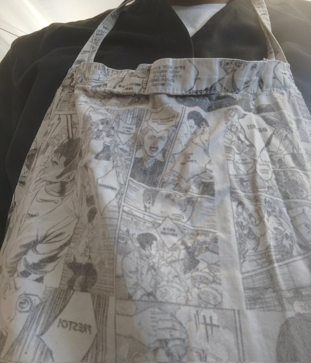 Gracosef2's tweet image. Trop sugoi mon tablier au travail 🎌🍣🍢
#otaku #geekette 🍶🈹👘