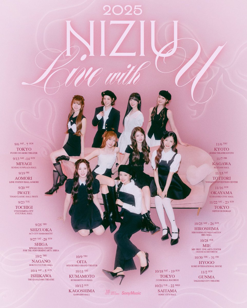 AWAKE行けなかったから地元ホールでNiziUちゃんに会えるの嬉しすぎ！！！！

#NiziU_tour #NiziU結成5周年おめでとう #NiziU