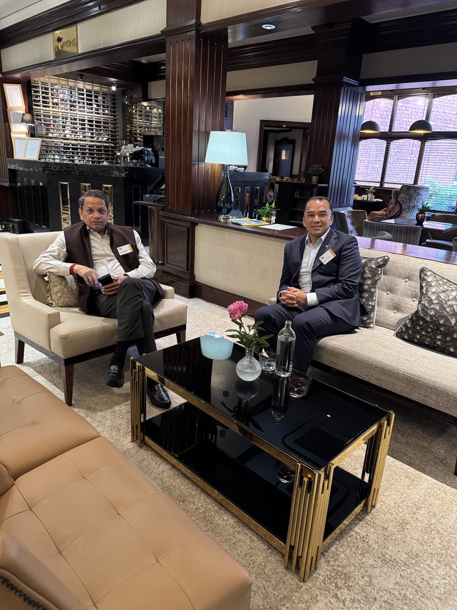 Spent quality few days last week at IGF London with our great friend Hon Vijay Chauthaiwale Ji, who always think &amp; cares for Nepal &amp; the Nepali people. 
Grateful for such friendships that strengthen the bond between our 2 great nations. 

Long Live Nepal-India Friendship 
🇳🇵🤝🇮🇳