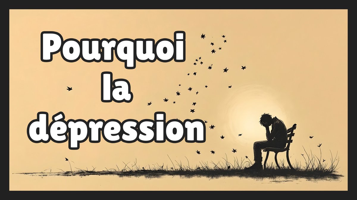 Nouvelle vidéo !!! Pourquoi les humains dépriment ? youtube.com/watch?v=D9m5Vl…

Et si la dépression était un petit peu plus qu’une maladie ? Troisième partie de ma série sur la psychiatrie évolutionnaire.