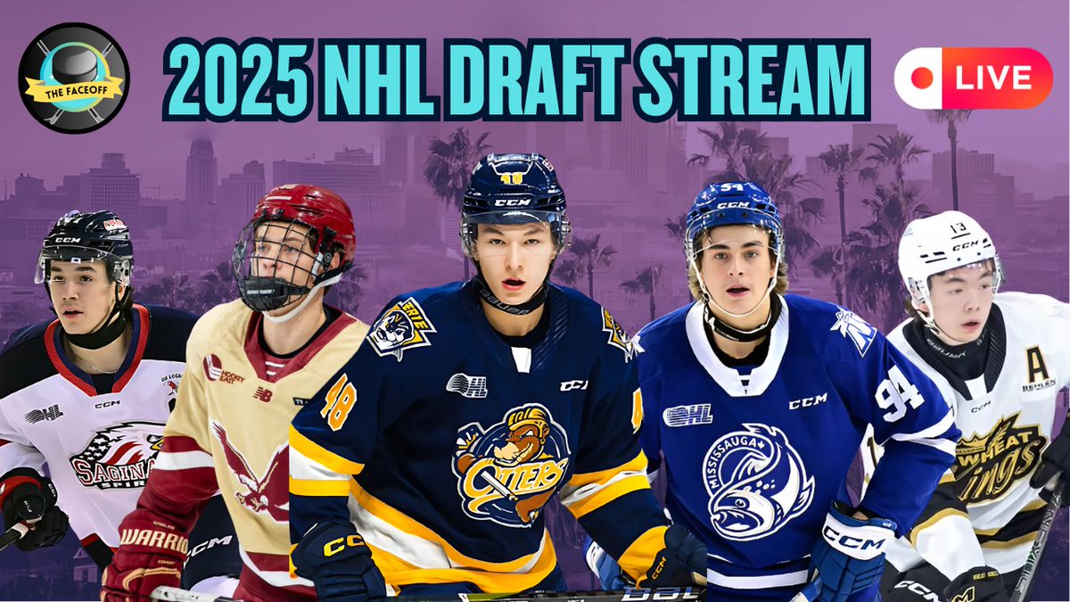 Less then 10 HOURS AWAY! 

Make sure to tune in for the 2025 NHL Draft Live Stream

youtube.com/watch?v=4o3BIQ…
