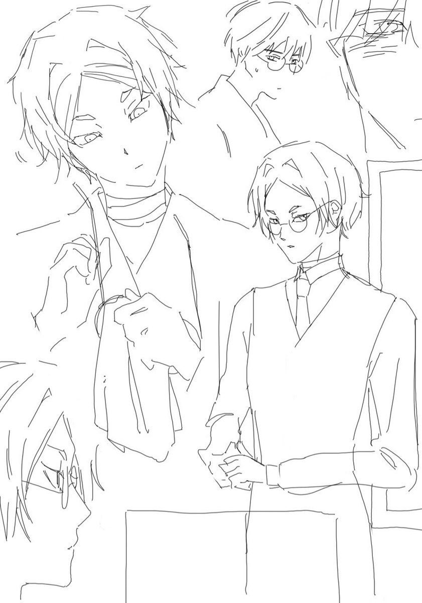 러프를 예쁘게 긋고싶다는 갈망,,,