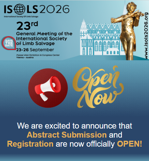 ISOLS 2026- Abstract Submission &amp; Registration NOW OPEN!

📌Vienna, Austria
📆September 23–26, 2026

- ISOLS General Meeting website: isols2026.org

-Submit your abstract here: isols2026.org/index.php/abst…

- Register here: isols2026.org/index.php/regi…

#ISOLS2026 #Registration