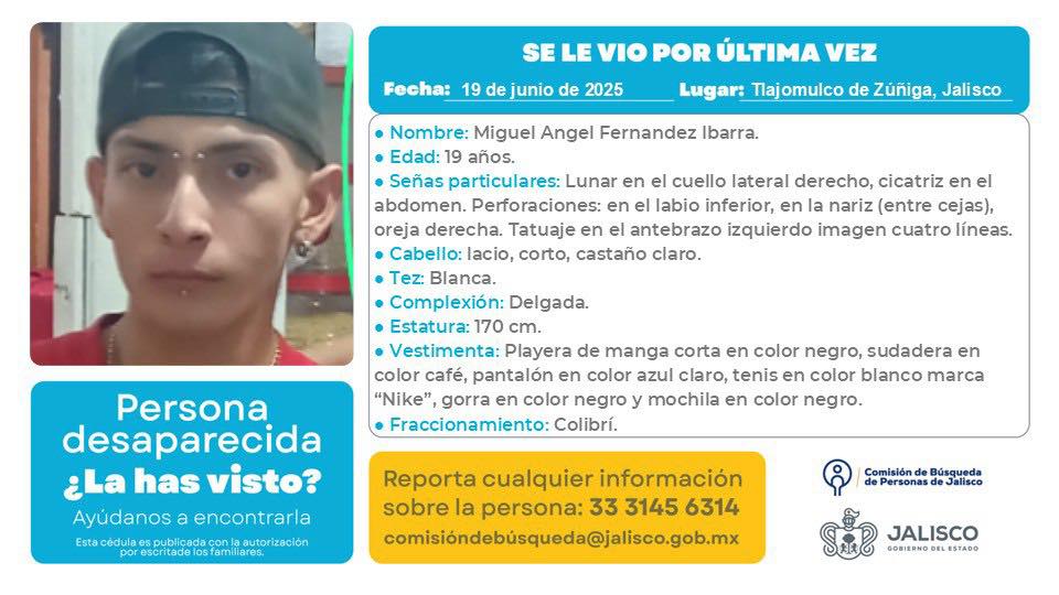 ZonaDocs (@zonadocs) on Twitter photo #Desaparecido #Jalisco Si tienes información llama al 3331456314 o contacta a <a href="/BusquedaJal/">Comisión de Búsqueda de Personas de Jalisco</a> #Desaparecido #Jalisco Si tienes información llama al 3331456314 o contacta a <a href="/BusquedaJal/">Comisión de Búsqueda de Personas de Jalisco</a>