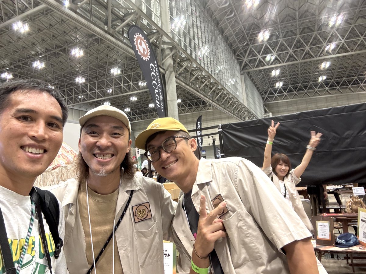Nervape James🦧🦴 (@nervape_james) on Twitter photo 🗼 Hanging with the #RBYWoodDesign crew at the <a href="/tokyo_outdoor/">TOKYO OUTDOOR SHOW</a> show!
See our collab piece: "Life Flow" Nervape 3x + Skateboard Table and more! 2 brands reshaping outdoor living and collectibles. 🪵🦍
Dates: 6/27 (Fri) → 6/29 (Sun)
Details: x.com/Nervapes/statu… 🗼 Hanging with the #RBYWoodDesign crew at the <a href="/tokyo_outdoor/">TOKYO OUTDOOR SHOW</a> show!
See our collab piece: "Life Flow" Nervape 3x + Skateboard Table and more! 2 brands reshaping outdoor living and collectibles. 🪵🦍
Dates: 6/27 (Fri) → 6/29 (Sun)
Details: x.com/Nervapes/statu…