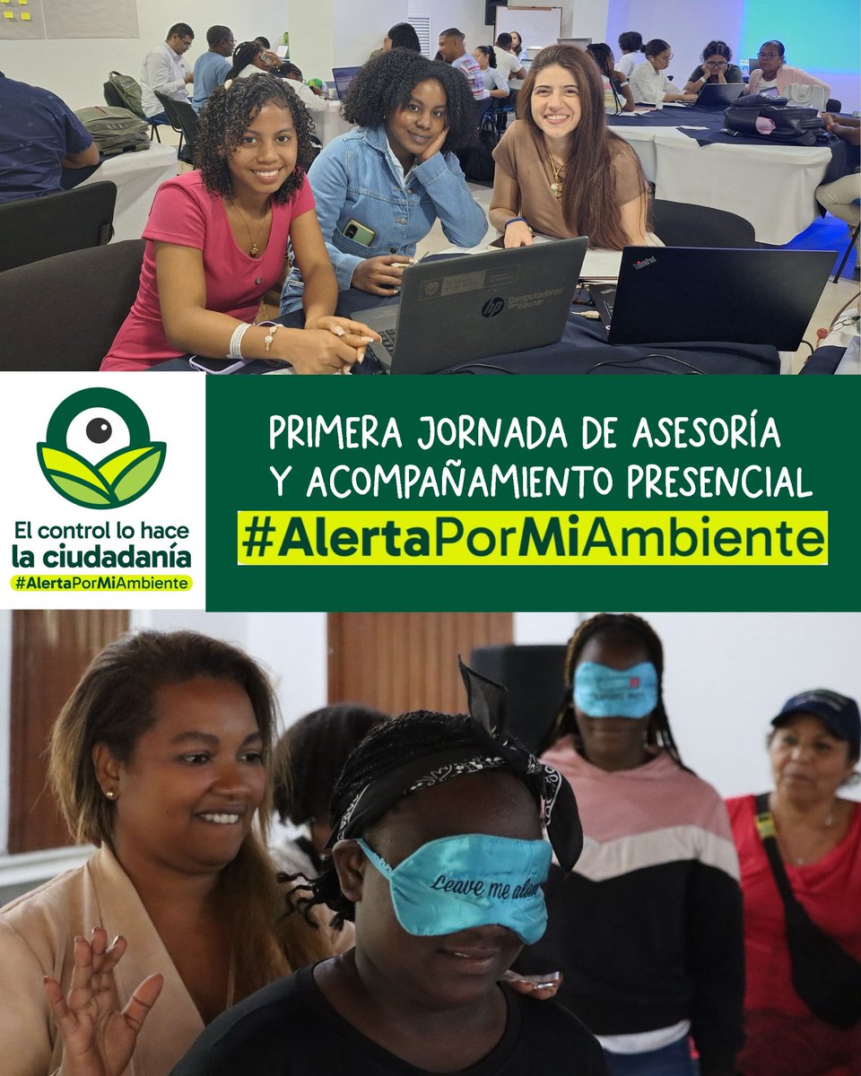 📣 Estamos modo #AlertaPorMiAmbiente. Realizamos en #Cali y #Cartagena la primera jornada de asesoría y acompañamiento presencial por nodos del programa. 

🧵👇🏾