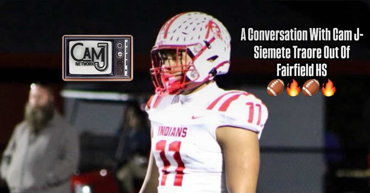 Camjnetwork (@camjnetwork) on Twitter photo LIVE AT 4PM ET! A CONVERSATION WITH CAM J FEATURING MY DAWG SIEMETE TRAORE <a href="/JosephTraore26/">Siemete “JT” Traore 26’</a> OUT OF FAIRFIELD HS
🏈🔥🏈🔥
youtube.com/live/jU98Z4Zf5…
#camjnetwork #SiemeteTraore #fyp #highschoolfootball🏈 #FairfieldIndiansFootball #Ohio #OHSAA #Cincinnati LIVE AT 4PM ET! A CONVERSATION WITH CAM J FEATURING MY DAWG SIEMETE TRAORE <a href="/JosephTraore26/">Siemete “JT” Traore 26’</a> OUT OF FAIRFIELD HS
🏈🔥🏈🔥
youtube.com/live/jU98Z4Zf5…
#camjnetwork #SiemeteTraore #fyp #highschoolfootball🏈 #FairfieldIndiansFootball #Ohio #OHSAA #Cincinnati
