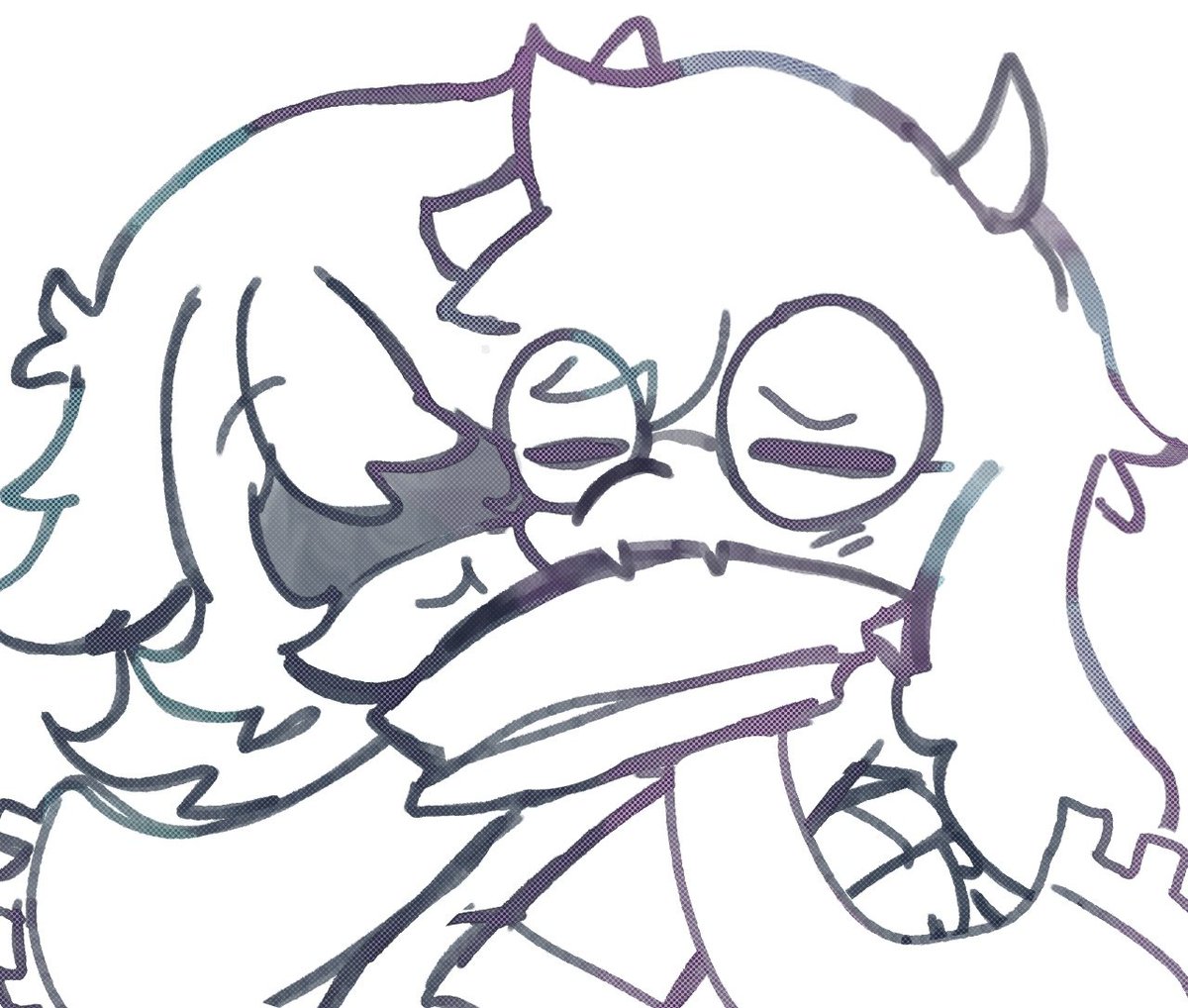 Hugging buddies #DELTARUNE #kralsei