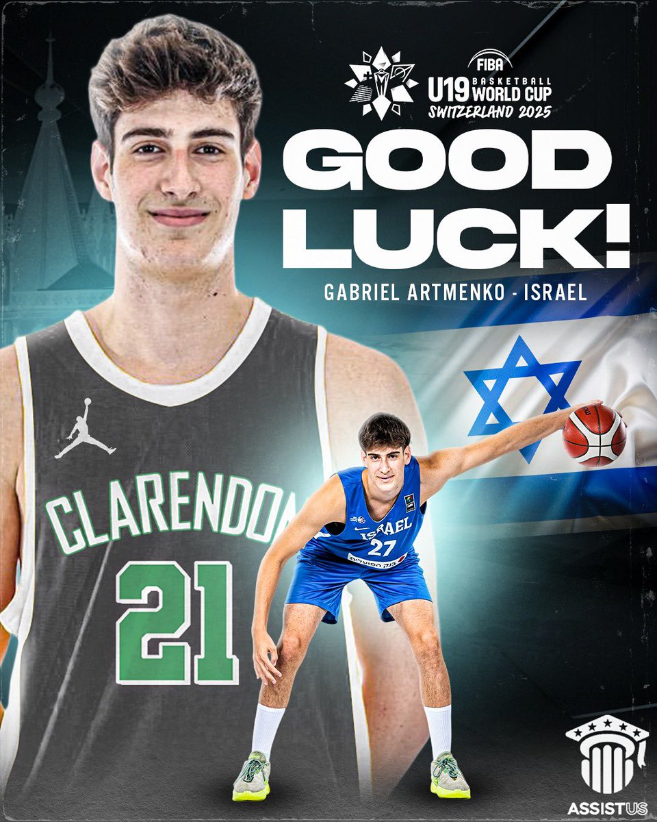 Good Luck Gabriel 💪🏽🇮🇱
Our talented player is representing Israel in the U19 World Cup starting tomorrow ‼️