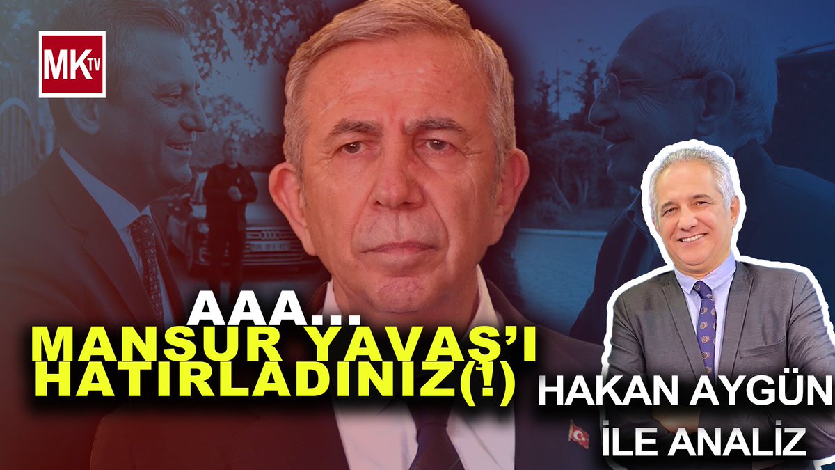 MK HABER TV (@mkhabertv) on Twitter photo AAA... MANSUR YAVAŞ'I HATIRLADINIZ(!) | HAKAN AYGÜN İLE ANALİZ
➡️youtu.be/_uZdN_4VgE4
<a href="/mansuryavas06/">Mansur Yavaş</a> #mansuryavaş #mktv AAA... MANSUR YAVAŞ'I HATIRLADINIZ(!) | HAKAN AYGÜN İLE ANALİZ
➡️youtu.be/_uZdN_4VgE4
<a href="/mansuryavas06/">Mansur Yavaş</a> #mansuryavaş #mktv