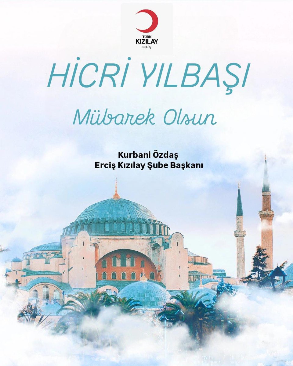 Birlik,beraberlik ve iyilikle geçirilecek bir yıl olması duası ile Hicri Yılbaşımız mübarek olsun. 🤲🌙

<a href="/Kizilay/">Türk Kızılay</a> 
<a href="/FatmaMericYlmaz/">Prof. Dr. Fatma Meriç Yılmaz</a> 
<a href="/kurbaniozdas/">Kurbani Özdaş</a>