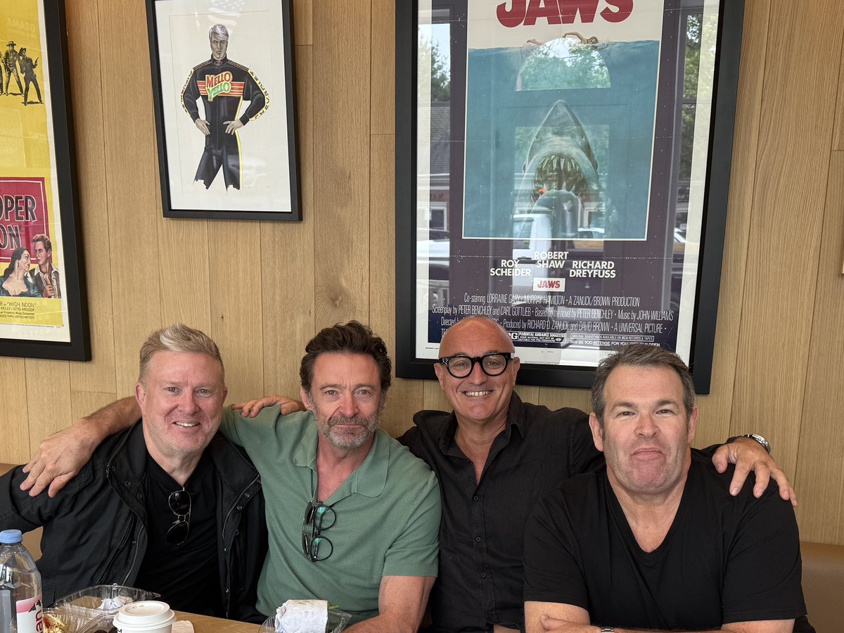 RealHughJackman's tweet image. We had an awesome yesterday! Gus and Vics did a workshop for their organization @Gotcha_4_Life. It was enlightening, transformative and challenging in the best possible way. Thank you Alex and all who helped to make it happen. Never worry alone … as Gussy says. @GusWorland…