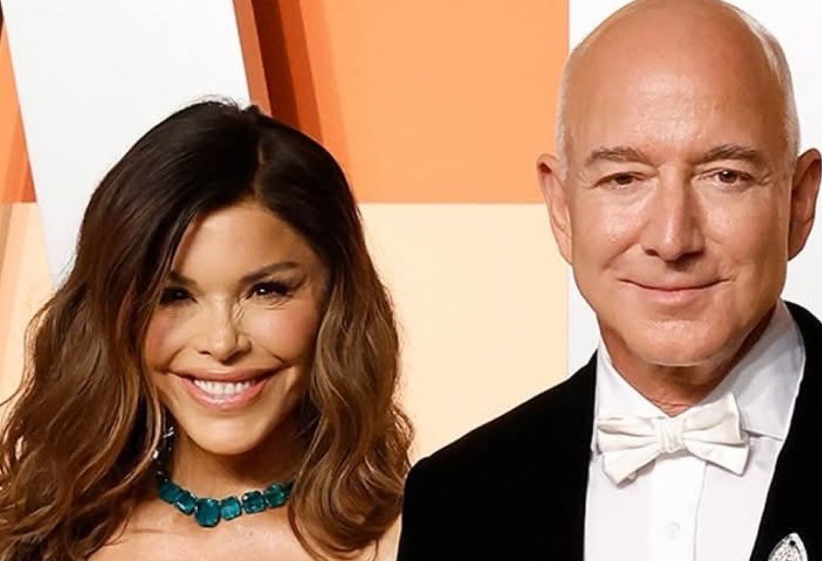 #delgiorno 
#bezos 
👰👰👰
<a href="/FChiusaroli/">Francesca Chiusaroli</a>  
#scritturebrevi