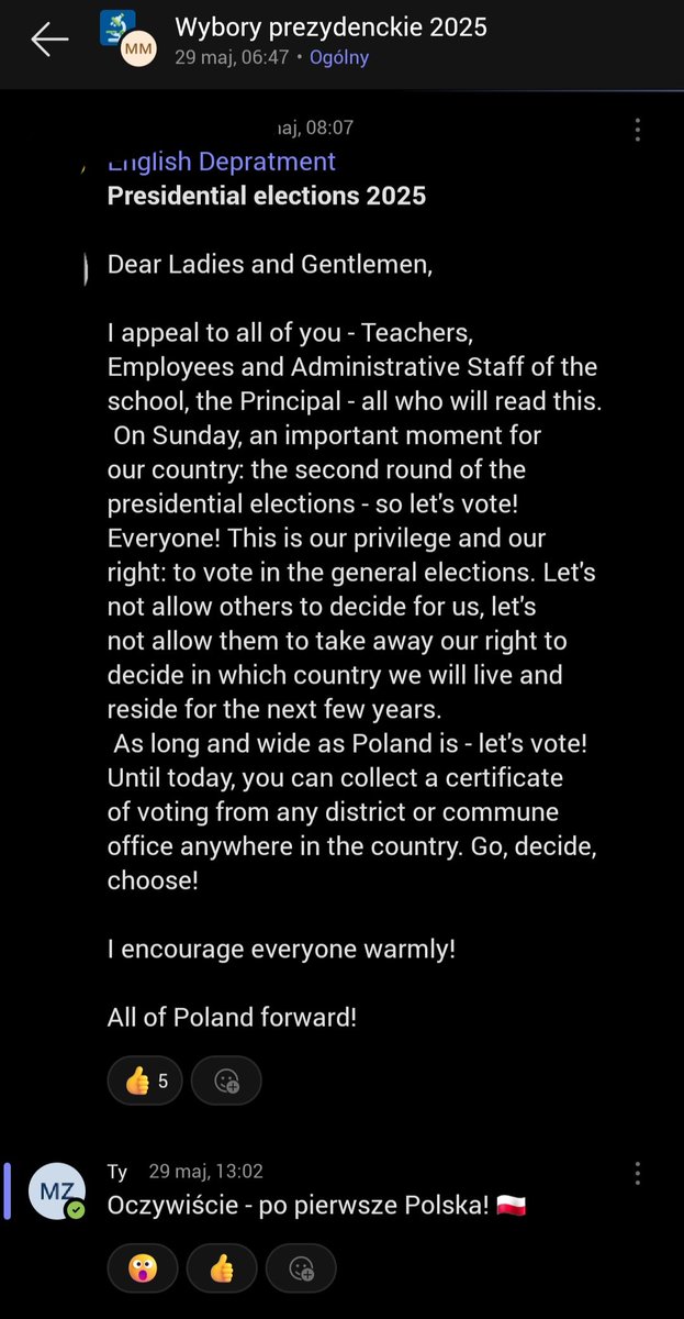 Magda Trzaskowska tweet media