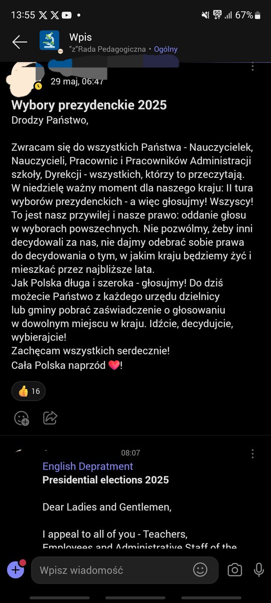 Magda Trzaskowska tweet media