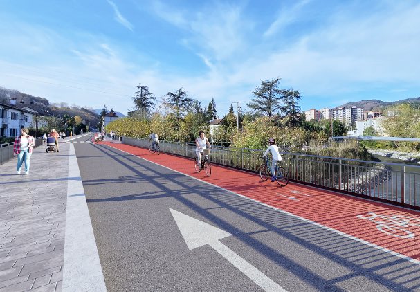 🔛🚧 Txomin Egileor kalea berrantolatzeko lanak astelehenean, ekainak 30, hasiko dira

🔗 labur.eus/TxE_obrak

ℹ️ Zuhatzutik Plazakoetxera doan erreia kenduko da eta bidegorria jarriko da. Argiteria ere berritu egingo da eta aisialdi naturaleko gune berri bat sortuko da.