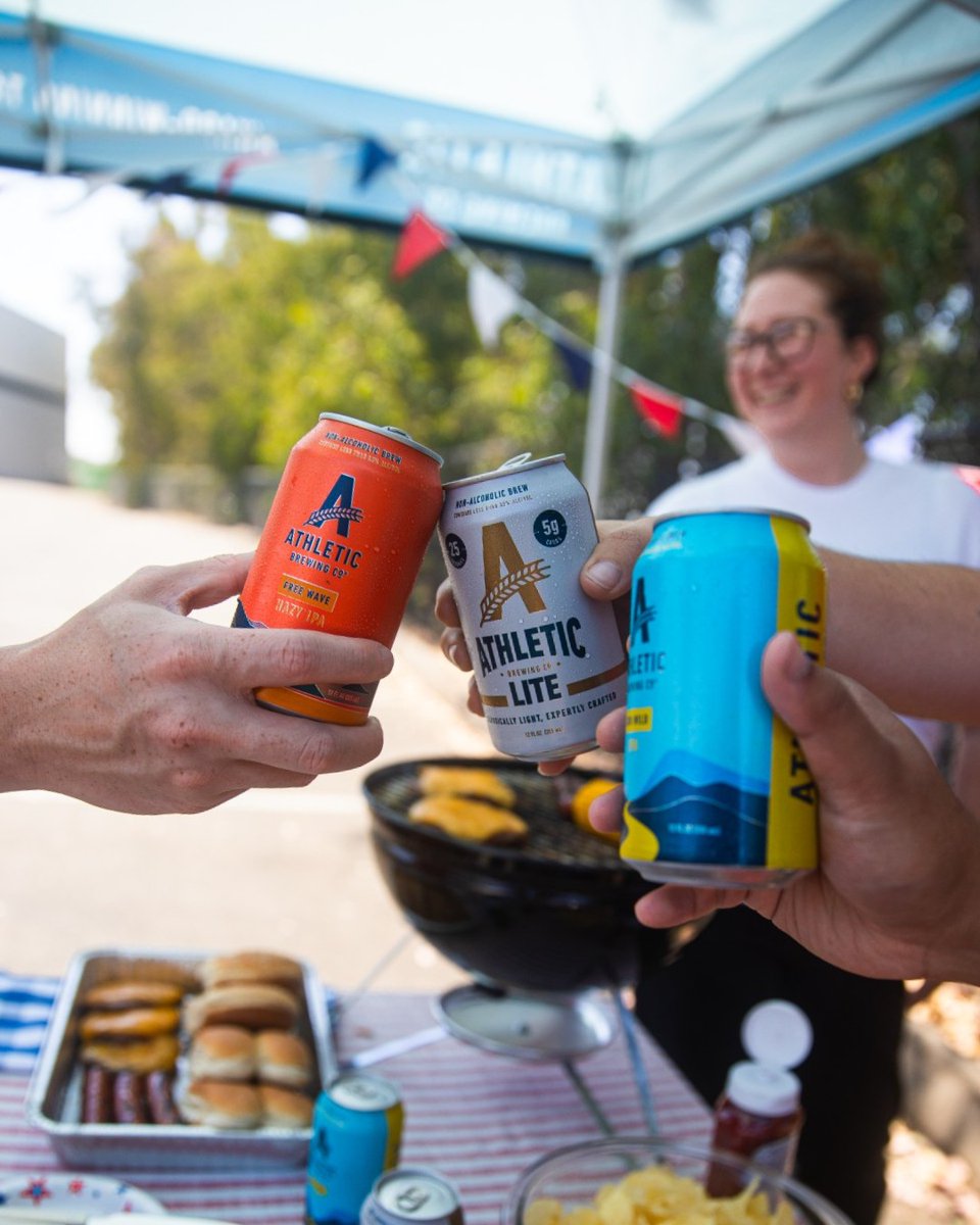 POV: it’s July 4th and you’re the hero who actually remembered to order brews ahead of time 😎 Be that hero. Stock up at athleticbrewing.com.