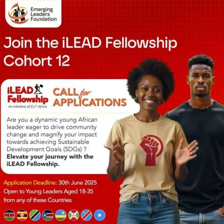 ODDNewsBurundi's tweet photo. 📢 Trois jours pour déposer vos candidatures  pour la bourse iLEAD (promotion 12).
🔰 Jeunes d'Afrique de l'Est passionnés par le #leadership et les #ODD, postulez! 
Cette bourse est entièrement virtuelle.
🗓️ Date limite : 30 juin
Liens: https://t.co/mtjOVNrqto
 #SDGsforAll #EAC https://t.co/Xu8lZnhI7Z