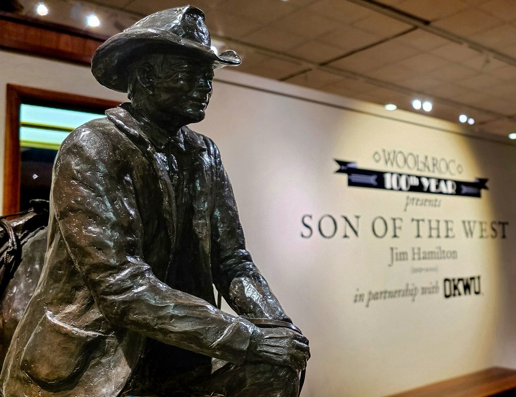 WoolarocMuseum's tweet photo. A very short amount of time left to visit the Son of the West exhibition! The display will remain up in room 6 through the first week of July. See it while you can!
#sonofthewest #jimhamilton #museum #fineart https://t.co/8ZTXd9VFGi