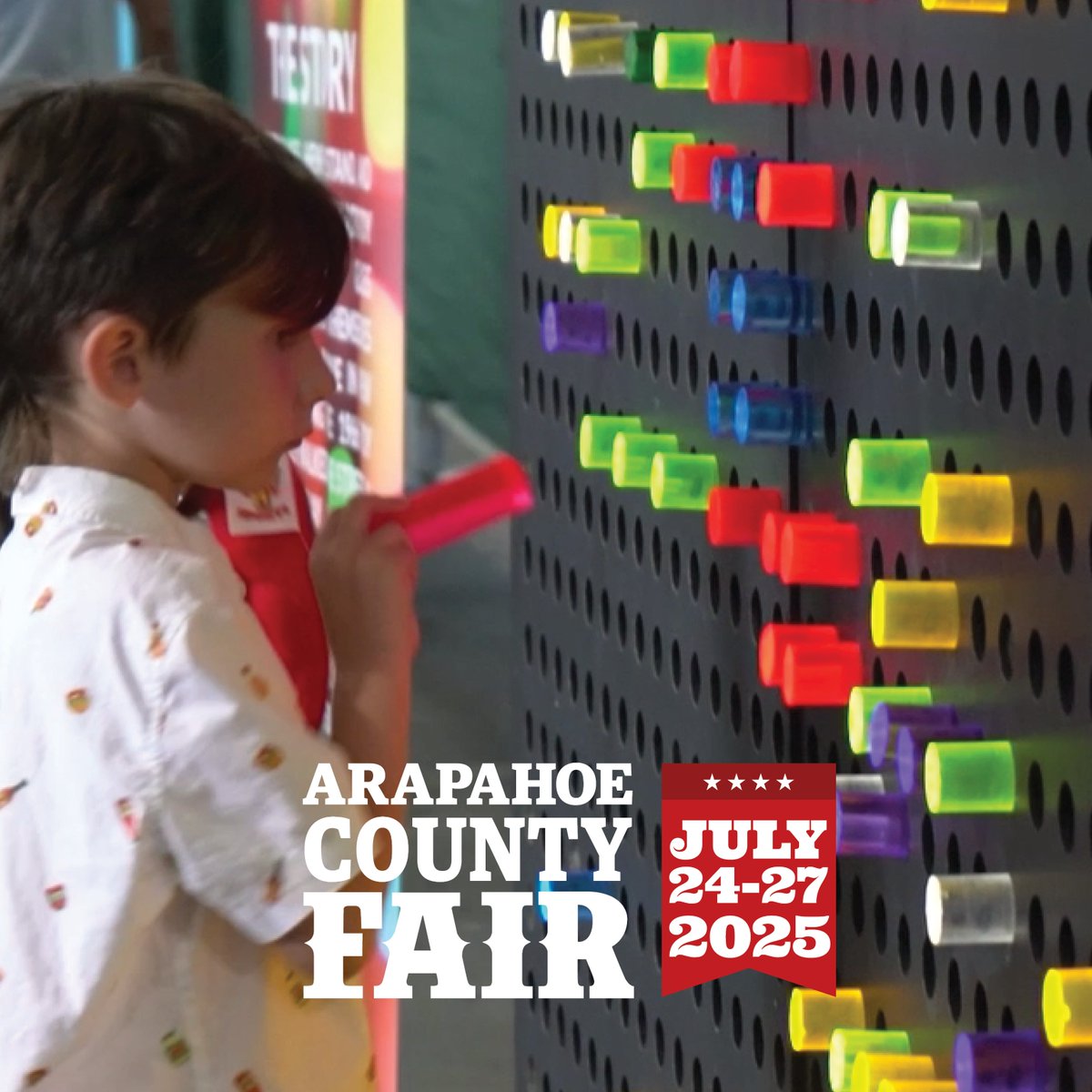 Check out Mind Works, a new attraction coming to the #ArapahoeCountyFair! Grab a friend, date or family member to play classic games on giant boards. Or take your kids to the toddler area that will challenge minds of all ages. Learn more and get tickets: arapahoecountyfair.com