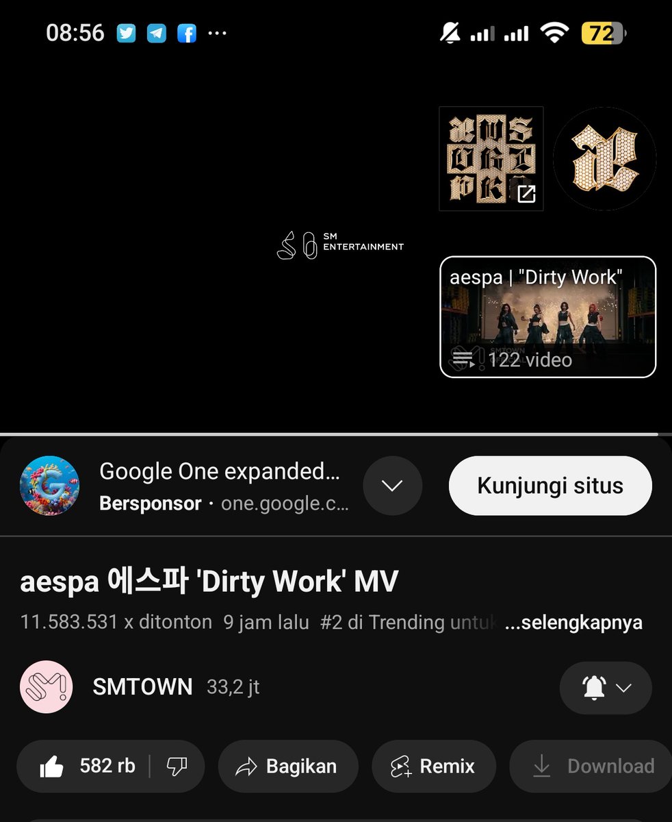 Jingyvi's tweet photo. @SynkSociety Selamat atas comeback-nya, aespa! Semoga para penggemar menyukai lagunya dan bisa mencapai puncak lagi teratas! 
@nkarinayu @Giseltle @Karineyoo

GET DIRTY WITH AESPA
#DirtyWorkReleaseDay #에스파컴백은_리얼_더티워크 #aespaDirtyWork https://t.co/GMmkXbMxu9
