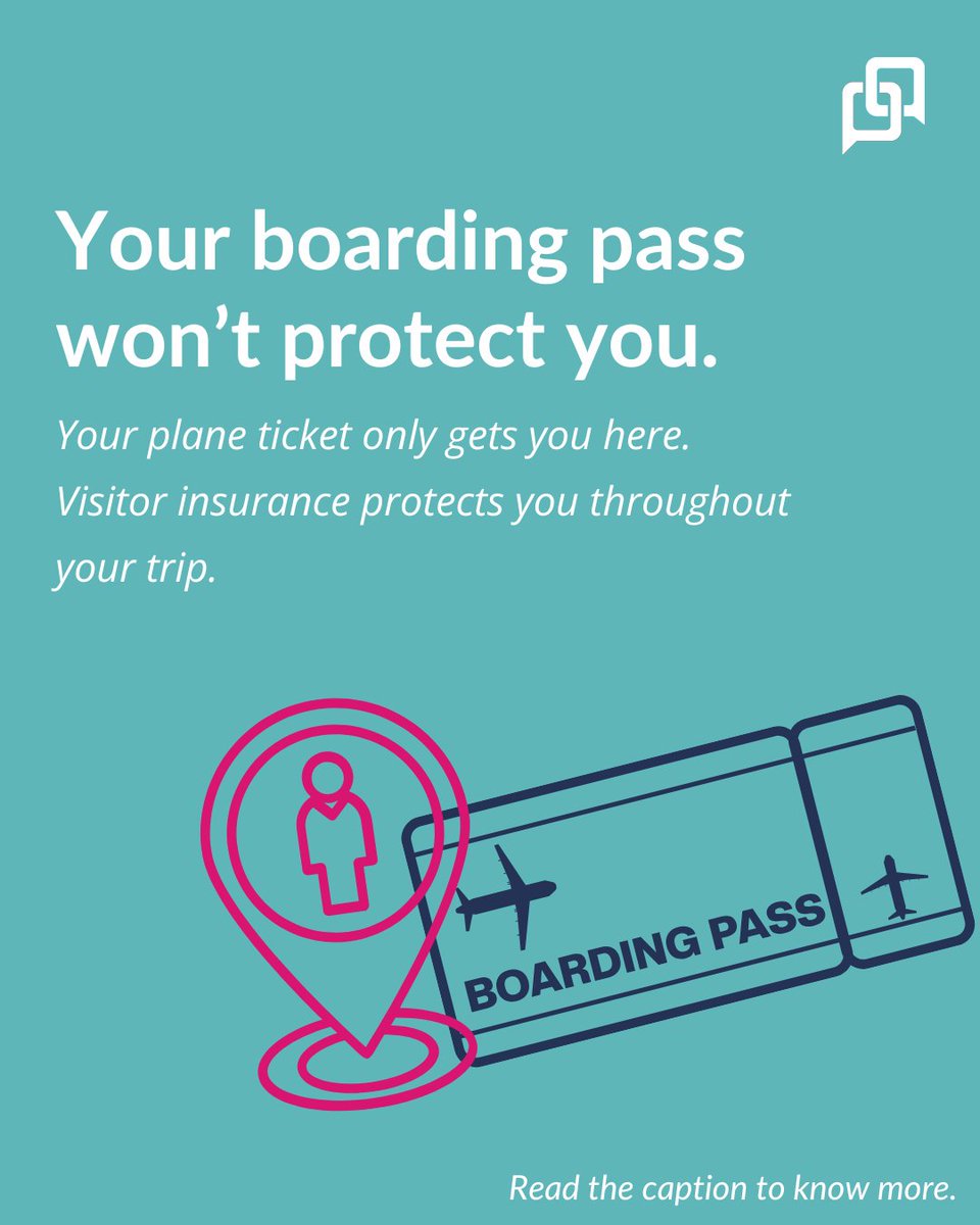 policyadvisorhq's tweet image. Your plane ticket gets you to Canada—but without insurance, even a clinic visit could set you back $100–$600.
Visitor insurance costs $50–$400 / month and keeps you protected.
Don’t land without it.
#VisitorInsurance #PolicyAdvisor
zurl.co/Ju6h3