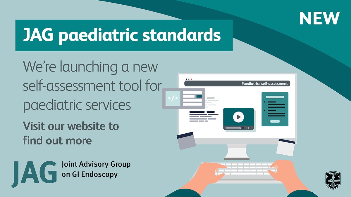 We are excited to annouce the launch of our new JAG paediatric standards which will be live from 1 July 2025!

To find out more, visit our website:
thejag.org.uk/paediatric-end…

Or sign up to our Paediatric standards session:
events.teams.microsoft.com/event/bc424a3a…