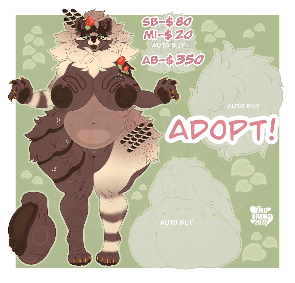 💖 Tiramisu ad0️⃣pt💖

SB-💸8️⃣0️⃣
MI-💸2️⃣0️⃣

AB-💸3️⃣5️⃣0️⃣ 

🌟payment within 24 hrs
🌟serious bids only no back outs💖
🌟any changes are allowed when claimed,

More info and rules below!

Bid below to last bid!