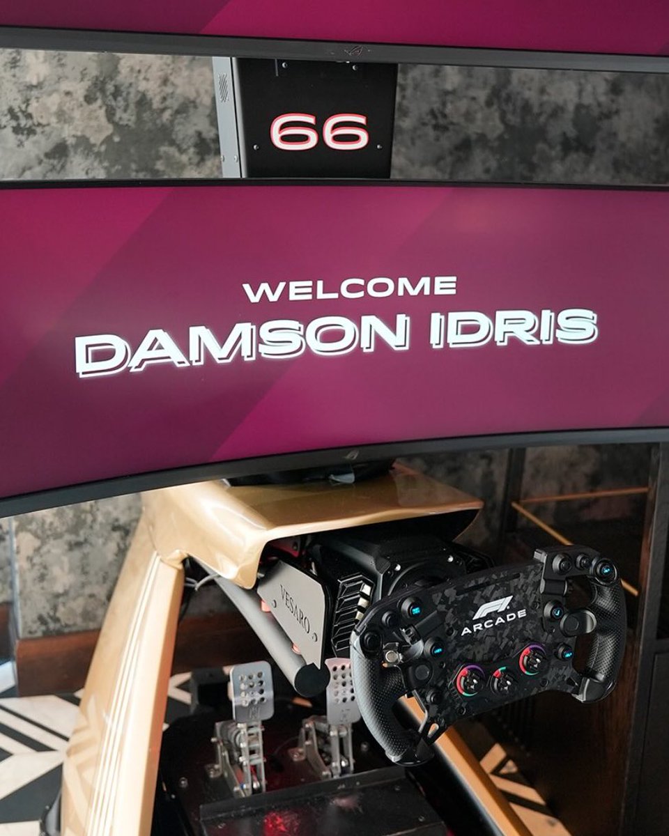 Brad Pitt, @damsonidris (Instagram) &amp; @greg_james (Instagram) experiencing our Vesaro V-Zero Racing Simulators at the @f1arcade (Instagram)

Vesaro V-Zero Racing Simulators are available to purchase now on our website - 

vesaro.com/products/vzero…

Photo &amp; Video credits -