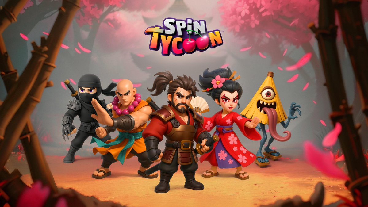 🌸 Legends Bloom in Sakura’s Blossom!

Geisha, Monk, Samurai, Ninja—and even a hopping umbrella spirit. In this realm, myth and tradition collide in a whirlwind of grace, mischief, and steel.

🌸 Enter the story: go.tyranno.io/Sakuras-Blossom