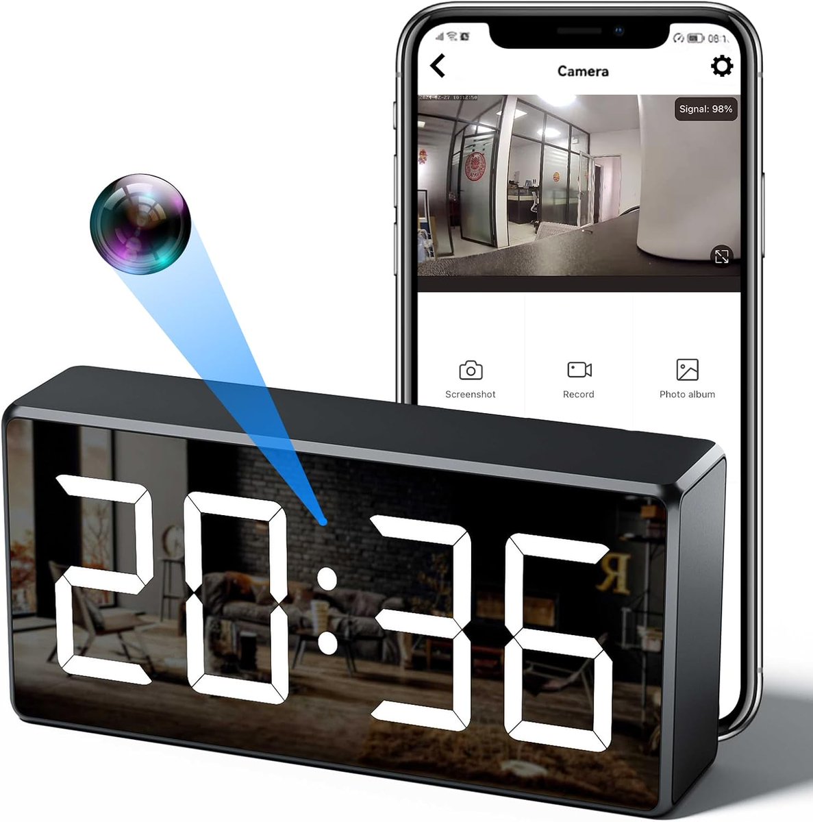 SpyGadgets4's tweet photo. 4K Wifi Spy Clock Camera with 170 Wide Angel Lens and Night Vision

Click the following link to view more: https://t.co/m7JmfvYGFi https://t.co/rgmX6RlnCk