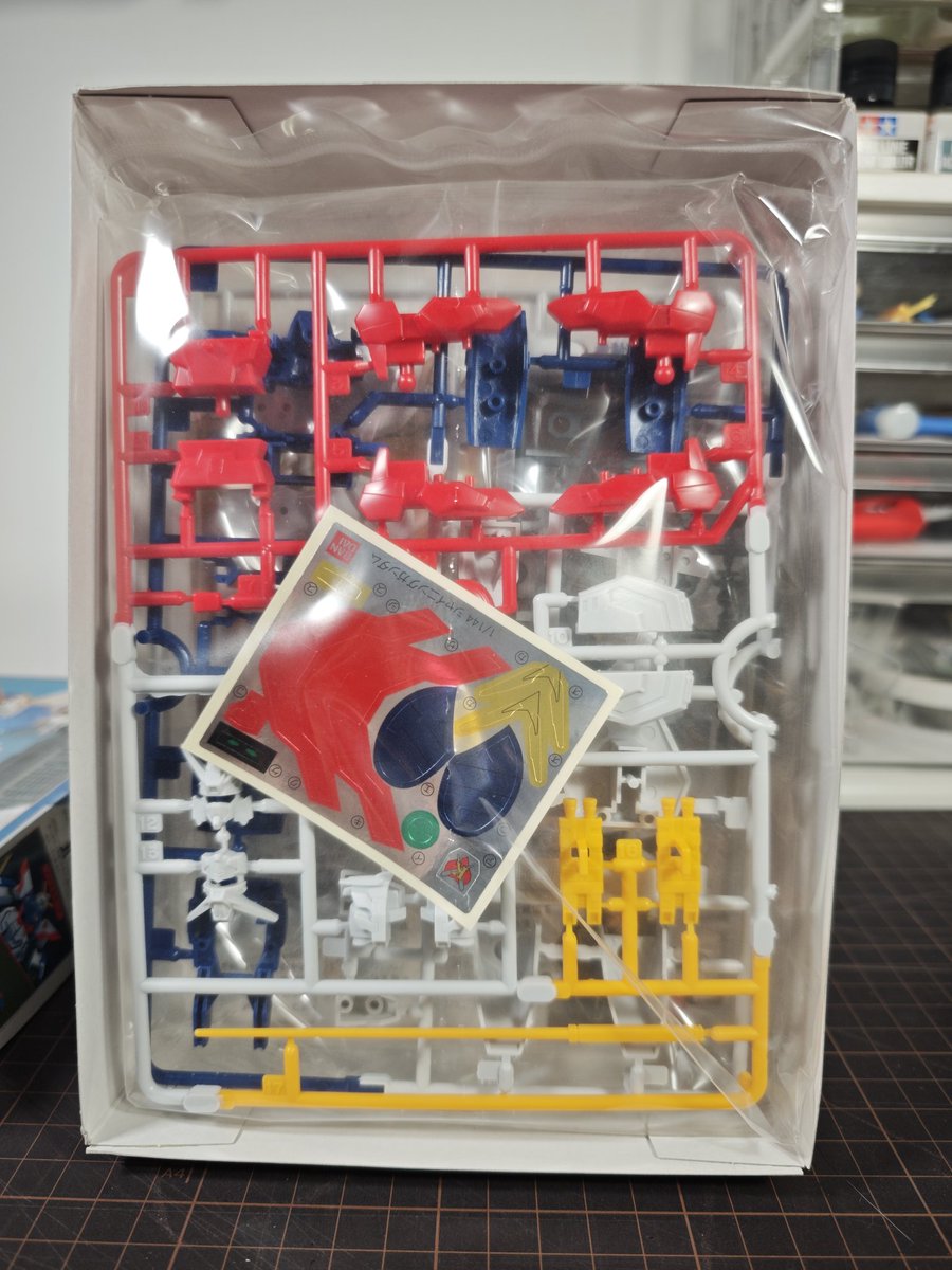 With all the excitement around the RG Shining Gundam, here's the Non-grade 1/144 one.

This had the open face and raising a guards but not all the super mode bits, so they made up a half-way thing called the "battle mode" that isn't really a thing