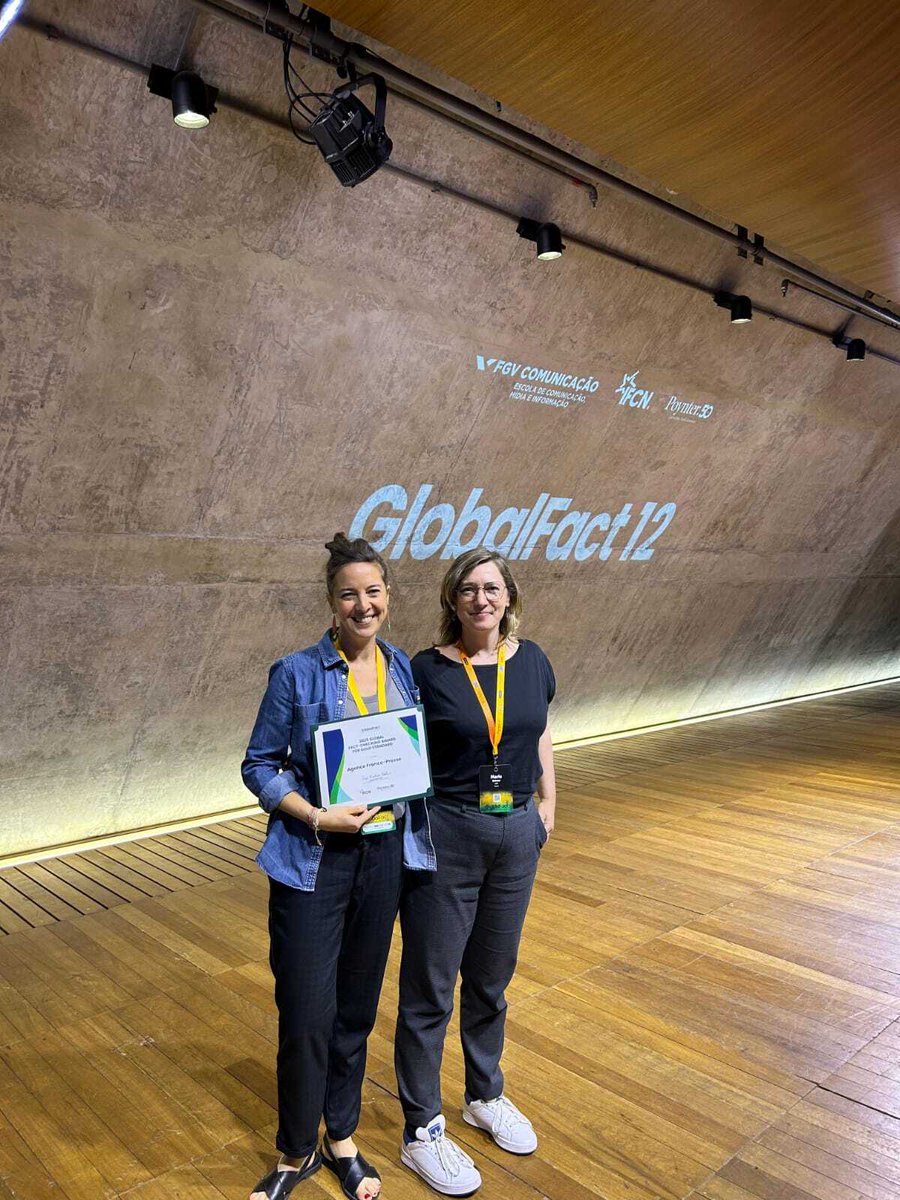 AFP Fact Check 🔎 (@afpfactcheck) on Twitter photo AFP won the prestigious Gold Standard award at #GlobalFact12, the world’s largest fact-checking summit hosted by <a href="/factchecknet/">International Fact-Checking Network</a>, for a months-long investigation on a network spreading disinformation about the disputed South China Sea 🧵 AFP won the prestigious Gold Standard award at #GlobalFact12, the world’s largest fact-checking summit hosted by <a href="/factchecknet/">International Fact-Checking Network</a>, for a months-long investigation on a network spreading disinformation about the disputed South China Sea 🧵