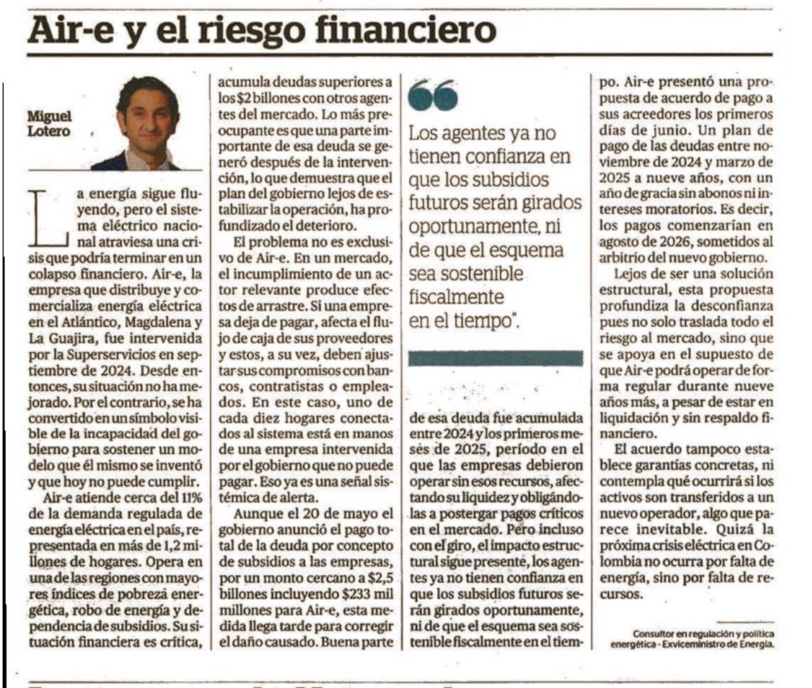 Miguel Lotero Robledo tweet media