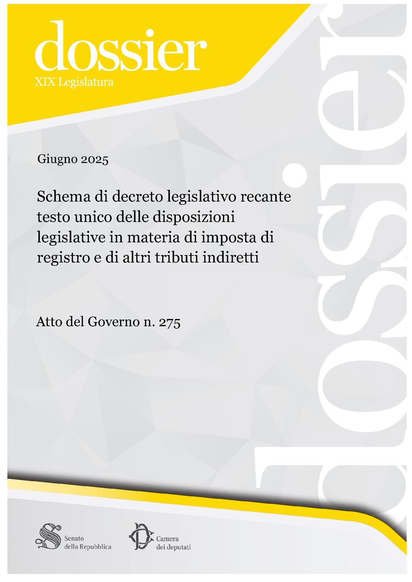 NL255: T.U. imposta di registro e altri tributi indiretti senato.it/service/PDF/PD…