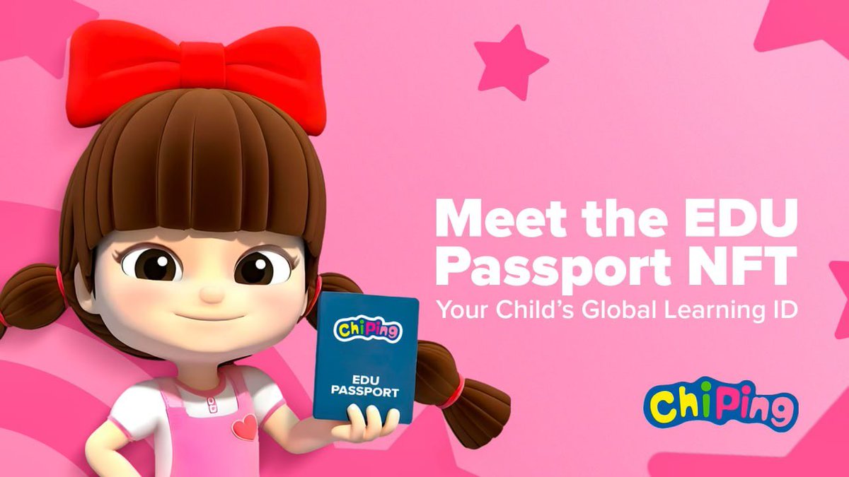 Next100XGEMS's tweet photo. Transform your learning into tangible value with the Edu Passport #NFT! 🎓

This innovative system rewards your educational achievements with real digital assets — just for learning.

Built on #Web3 and #RWA technology, ChiPing Coin is creating a new economic ecosystem where your knowledge becomes a valuable asset.

Ready to truly own your education and earn as you grow?

👉 Explore more at https://t.co/a46xiNVpHg