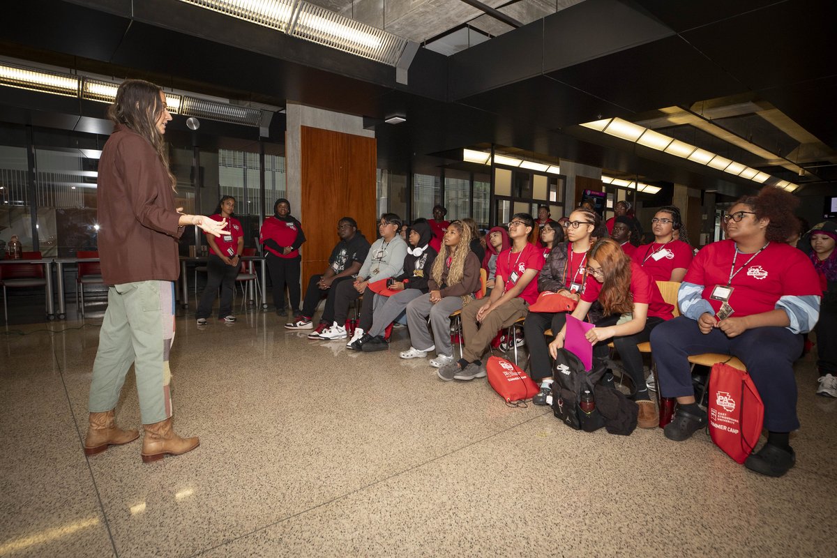 ESU recently hosted its Gaining Early Awareness and Readiness for Undergraduate Program (GEAR UP) summer camp. Students from Norristown, Harrisburg and Allentown school districts spent the week on campus learning tips to navigate high school and prepare for college.
