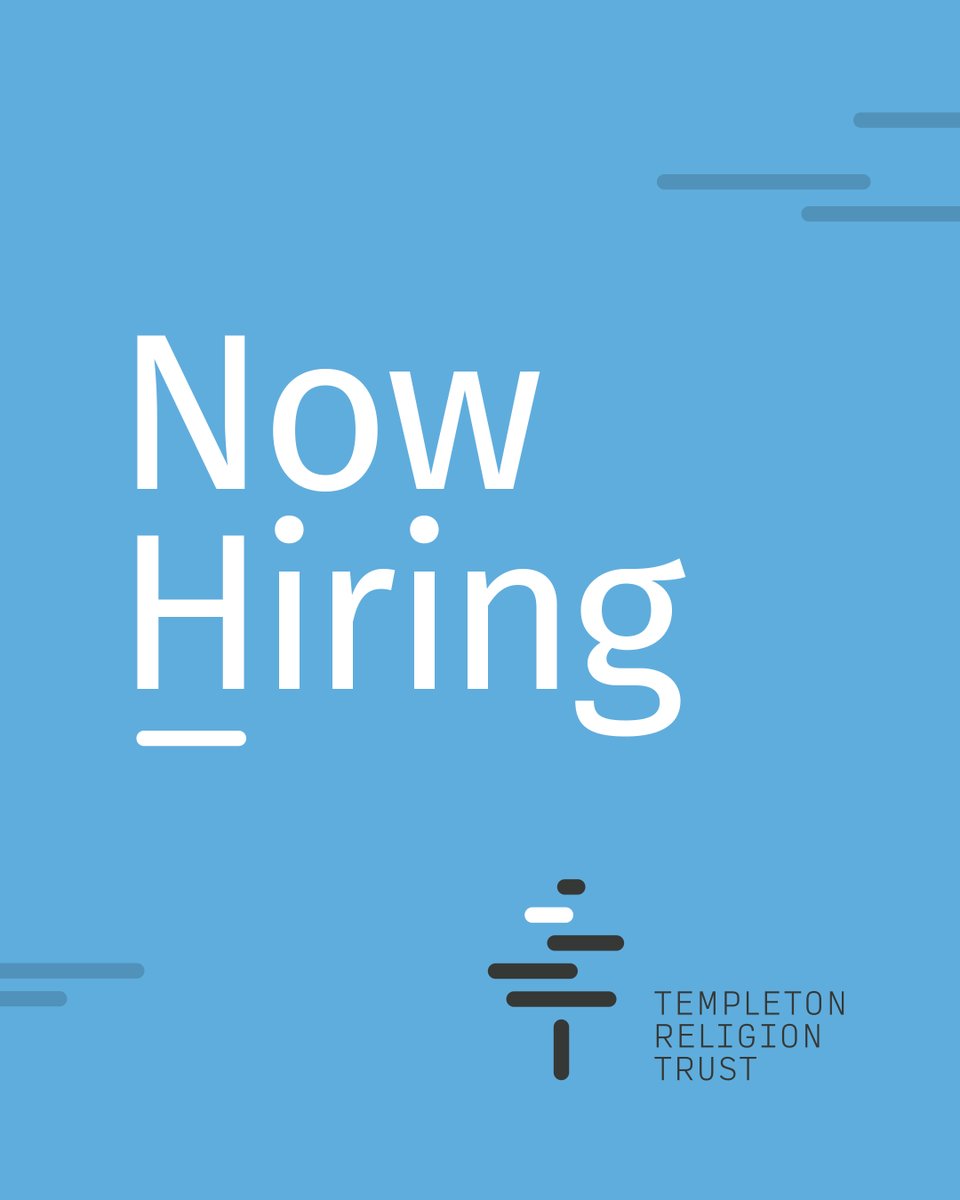 TempletonRelig's tweet image. Templeton World Charity Foundation (TWCF), is seeking its next President to carry forward Sir John Templeton’s legacy.
TWCF (@TempletonWorld) is a global philanthropic organization based in Nassau, Bahamas, dedicated to funding interdisciplinary research and scientific…