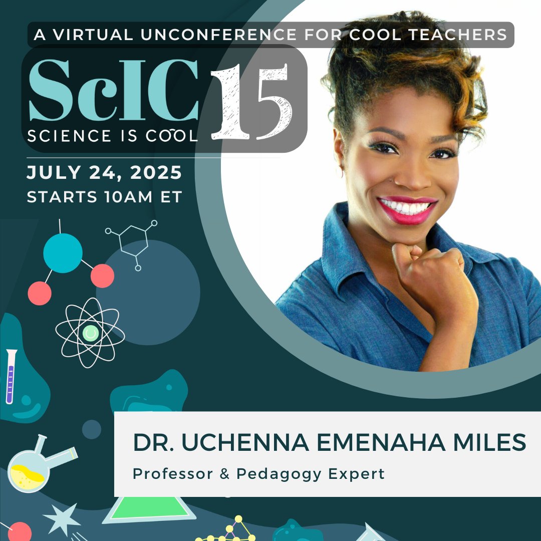⭐️Don’t forget to sign up for SCIC 15, featuring Dr. Uchenna Emenaha Miles!⭐️

She is an award-winning professor and author from Houston Texas with a variety of teaching experiences. 

💻 Sign up here! hubs.ly/Q03t-0mW0