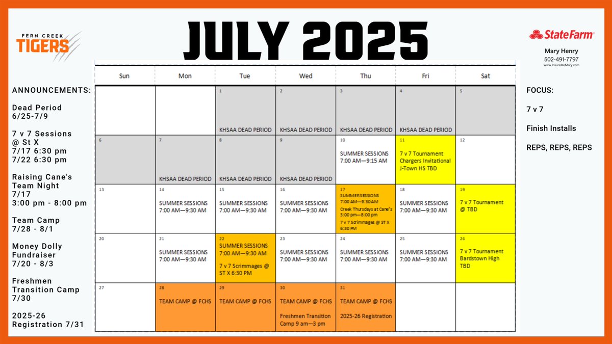 Fern Creek Football tweet media