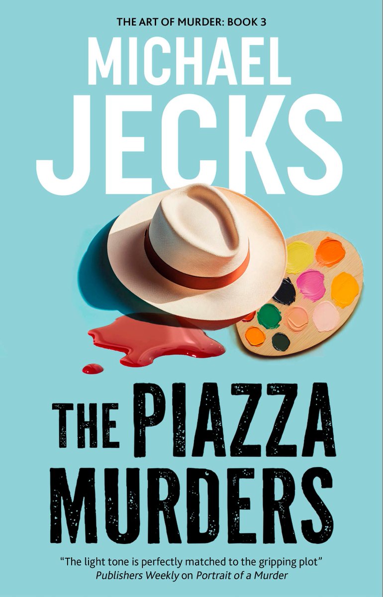Michael Jecks Author (@michaeljecks) on Twitter photo 3 days to launch of PIAZZA MURDERS, 3rd Art of Murder story. In Piacenza to run art classes, Nick finds lovelorn, dying, cantankerous students, & a famous author (who's a pain), It's no holiday! Preorder now! buff.ly/pKnSqS3#author #amwriting <a href="/JoanneMGrant/">JoanneMGrant</a> @SevernHouse 3 days to launch of PIAZZA MURDERS, 3rd Art of Murder story. In Piacenza to run art classes, Nick finds lovelorn, dying, cantankerous students, & a famous author (who's a pain), It's no holiday! Preorder now! buff.ly/pKnSqS3#author #amwriting <a href="/JoanneMGrant/">JoanneMGrant</a> @SevernHouse
