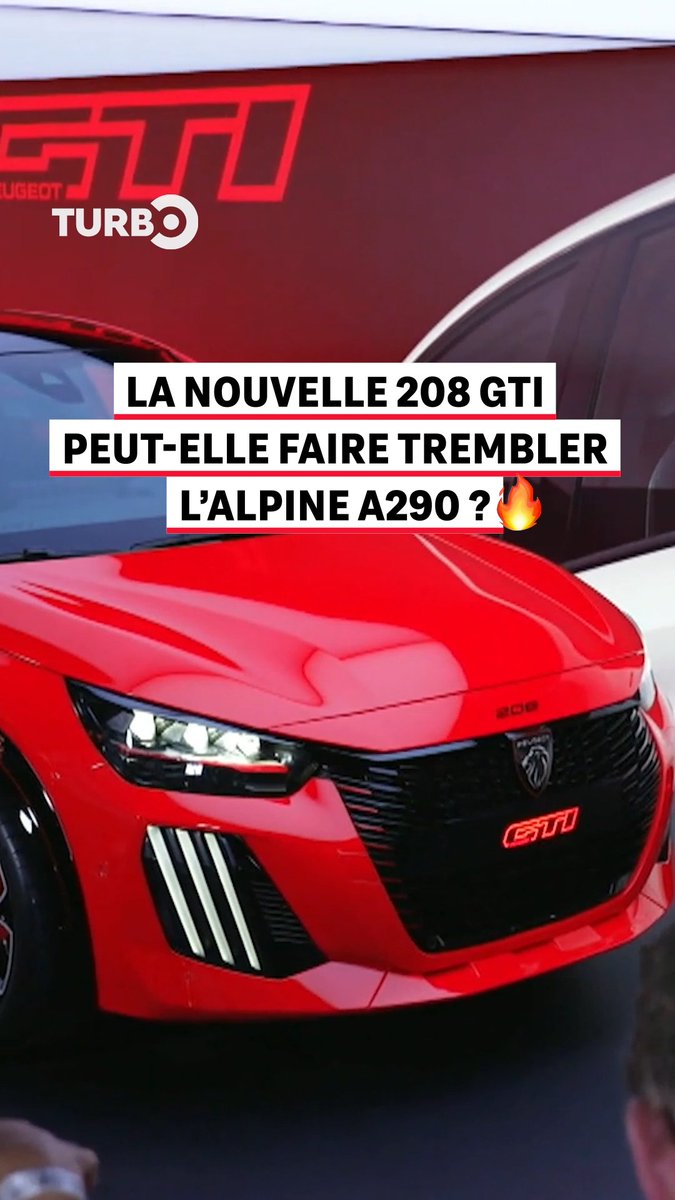 100% électrique, 280 chevaux, Peugeot ressort les griffes pour affronter le segment des petites sportives ⚡🦁
📺 Turbo, dimanche à 11h20 sur M6