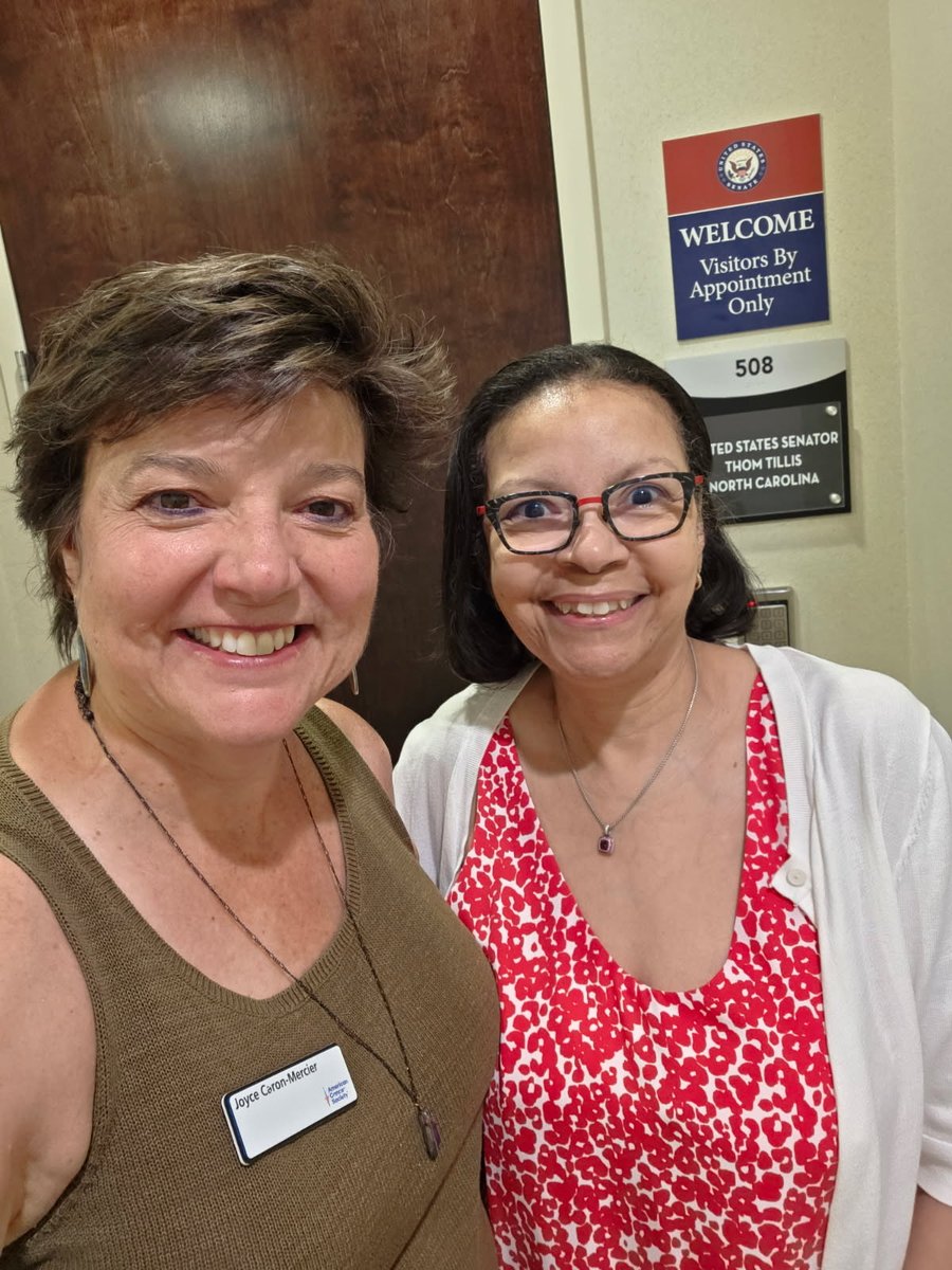 Our volunteers visited the Charlotte and Raleigh offices of <a href="/SenThomTillis/">Senator Thom Tillis</a> to ask him to vote NO on the bill that includes the largest cut to #Medicaid in history &amp; will kick nearly 11 million people off health insurance. #ProtectAffordableCare