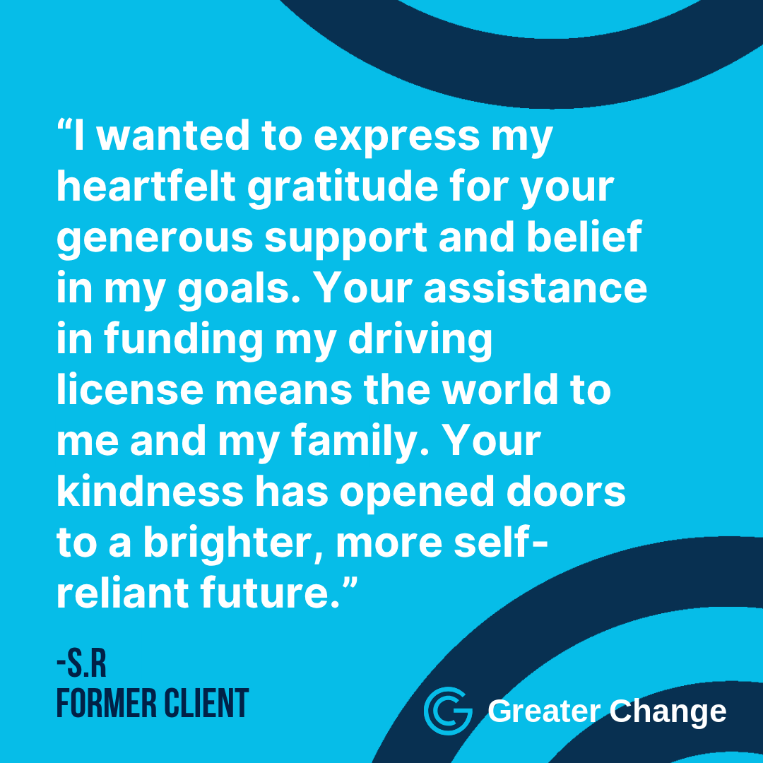 We believe that giving people access to the money they need to overcome the material barriers in their path out of homelessness is a key pillar of social care, helping people to break the cycle of homelessness for good.