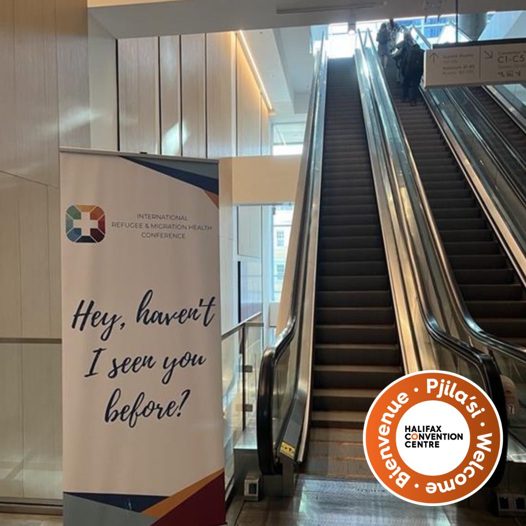 hfxconventions's tweet image. A meaningful gathering begins today. We’re honoured to welcome @RefugeeSociety for their 2025 International Refugee & Migration Health Conference — a space for thoughtful dialogue, knowledge exchange, and collaboration in support of refugee and migrant health worldwide 🌍