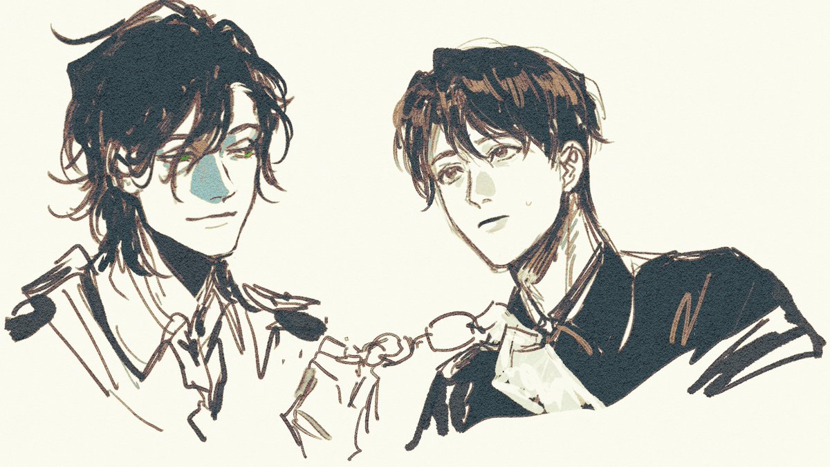 EGOTISM55839069's tweet photo. Some of last year's sketches......
#LordOfTheMysteries #诡秘之主 #leoklein #rkgk https://t.co/8j6sFI32i1