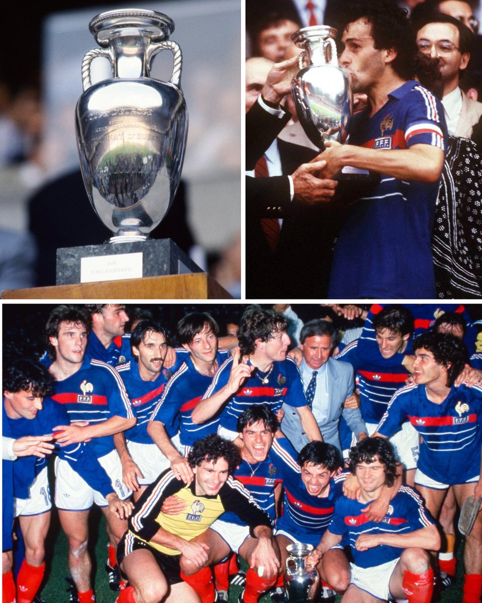 ✨ 𝟐𝟕.𝟎𝟔.𝟏𝟗𝟖𝟒 - 𝐂𝐡𝐚𝐦𝐩𝐢𝐨𝐧𝐬 𝐝’𝐄𝐮𝐫𝐨𝐩𝐞 🏆

Premier trophée majeur de l’histoire de l’Équipe de France 🇫🇷

#FiersdetreBleus